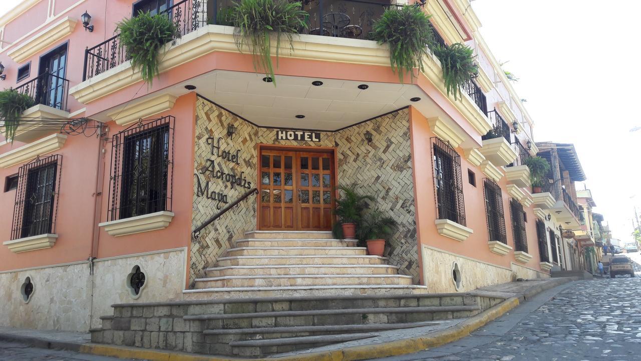 Hotel Acropolis Maya Copán Exteriör bild