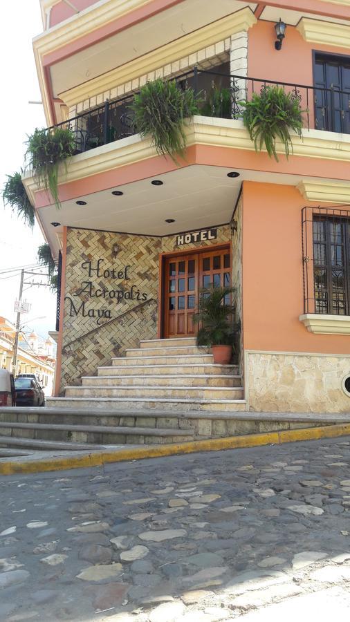 Hotel Acropolis Maya Copán Exteriör bild